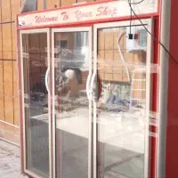 یخچال سه درب ویترینی