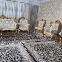 مبل سلطنتی۹نفره بامیز|مبلمان خانگی و میز عسلی|محمدشهر, محمدشهر|دیوار