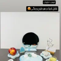 ظروف سنگ مصنوعی وشمعسازی وهفت سینهای|صنایع دستی و سایر لوازم تزئینی|جلفا, |دیوار