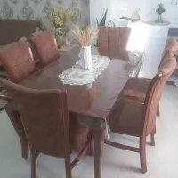 میز نهار خوری|میز و صندلی غذاخوری|رشت, دیانتی|دیوار