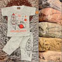 عمده تیراژ- بلوز شلوارک ترویرا پسر چاپدار
