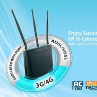 مودم روتر D-LINK بی‌سیم ۳آنتن VDSL/ADSL