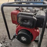 موتور آب دیزل 4 اینچ در حد نو سالم