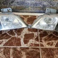چراغ جلو لنز دار پژو پارس و خطر عقب اسپرت درحد نو|قطعات یدکی و لوازم جانبی|قزوین, |دیوار