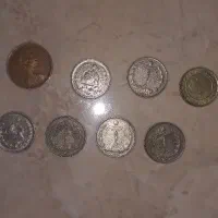 سکه شاهی ۲۵۳۷ ۱پنی و کروس