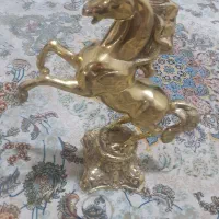 مجسمه اسب برنج