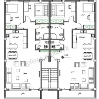 کجاباد کجوار مجتمع ۱۰ واحدی دو خواب نیمه کاره