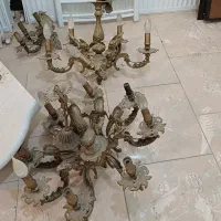 لوستر برنجی برنزی