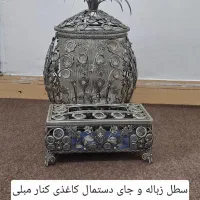 سطل و جا دستمال کاغذی