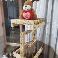 پایه دکوری چوبی دست‌ساز خاص|صنایع دستی و سایر لوازم تزئینی|نجف‌آباد, امام خمینی|دیوار