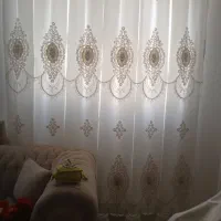 پرده دو عدد تمیز ونو ۶ماه خریداری شدن|پرده، رانر، رومیزی|اهواز, سپیدار|دیوار