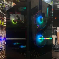 کیس کامپیوتر گیمینگ و طراحی H610/12400/1660ti rgb