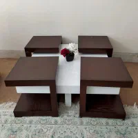 مبل راحتی ۹ نفره + همراه میزعسلی ام دی اف درجه یک|مبلمان خانگی و میز عسلی|اصفهان, زهران|دیوار