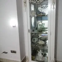 بوفه سفید بدون خط وخش
