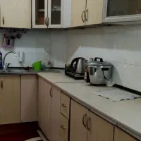 ست کابینت بدنه فلزی بادرب چوبی