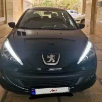 پژو ۲۰۷ پانوراما مشکی مدل آخر  ۴۰۱کم کار