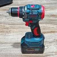 دریل شارژی براشلس 48ولت 2باتری 3نظام فلزی با لوازم