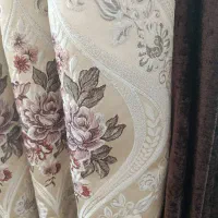 2 تا ست کامل پرده مجلل پذیرایی|پرده، رانر، رومیزی|تهران, دیلمان|دیوار