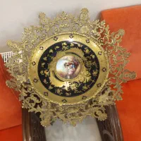 ظرف میوه برنز کنار سالنی|ظروف سرو و پذیرایی|پردیس, فاز ۴|دیوار