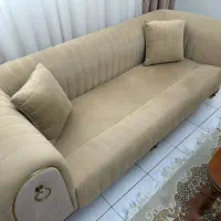 مبل ۷نفره راحتی کاملا سالم به همراه ۳ تا عسلی|مبلمان خانگی و میز عسلی|تهران, گرگان|دیوار