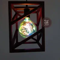 آویزهای چوبی|لوستر و چراغ آویز|خمینی‌شهر, |دیوار