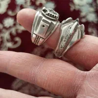 انگشتر  رکاب نقره و فیروزه نیشابور|جواهرات|قم, باغ کرباسی|دیوار
