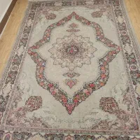 فرش ۷۰۰شانه  نقره ای ۴متری