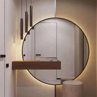 فروش تخصصی آینه های دکوراتیو و بک لایت|مصالح و تجهیزات ساختمان|رشت, فرودگاه سردار جنگل رشت|دیوار