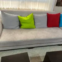 مبل راحتی نه نفره|مبلمان خانگی و میز عسلی|رشت, بلوار گیلان|دیوار