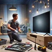 تعمیر همه مدل تلویزیون در منزل تعمیرات با گارانتی