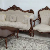 مبل استیل سلطنتی|مبلمان خانگی و میز عسلی|قدس, شهرقدس|دیوار