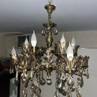 فروش لوستربرنجی6شاخه 12شعله