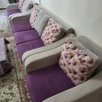 مبل راحتی ۷ نفره بسیار تمیز