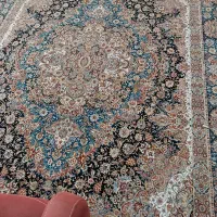 فرش سرمه شرکت پرنیان ۱۰۰۰ شانه  تراکم ۳۰۰۰ ۴|فرش|آبیک, |دیوار