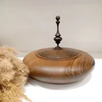 آجیل خوری چوبی