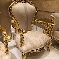 مبل استیل سلطنتی کلاسیک مدل حصیری