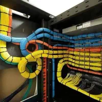 کابل کشی شبکه و نصب دوربین مداربسته