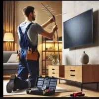 نصب آنتن تلویزیون دیجیتالی نصاب