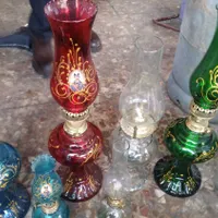 چراغ نفتی سالم همراه نفت در سایز ها ورنگ های مختلف|ریسه و چراغ تزئینی|رشت, سلیمانداراب|دیوار