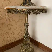 آباژور برنز ومیز برنز خیلی سنگین|چراغ خواب و آباژور|تهران, سعادت‌آباد|دیوار
