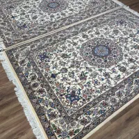 جفت قالیچه ۴ متری نائین