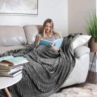 پتو پیلیسه دو نفره|رختخواب، بالش، پتو|اهواز, زندوکیلی|دیوار