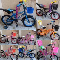 دوچرخه های کمک دار در سایز های 12.16.20 سالم و نو