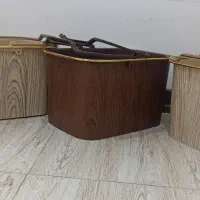 سبد طرح چوب پیکنیک