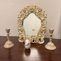 آیینه و شمع دان