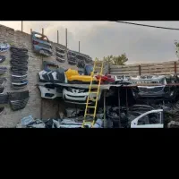 لوازم استوک سانتافه بدنه سپر چراغ سینی فن کاپوت|قطعات یدکی و لوازم جانبی|تهران, علیآباد|دیوار