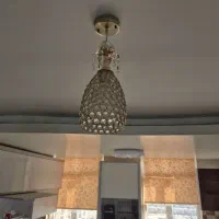 لوستر ۶شاخه به همراه ۳ عدد تک شاخه