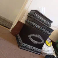 سطل ودستمال چوبی