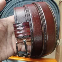 کمربند چرم طبیعی گاوی|کیف، کفش، کمربند|کرج, بنیاد|دیوار