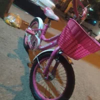 دوچرخه سایز ۱۸  دوخترونه|دوچرخه، اسکیت، اسکوتر|رشت, گلزاران|دیوار